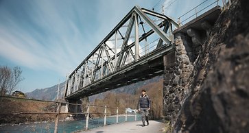 Spaziergang von Ziegelbrücke